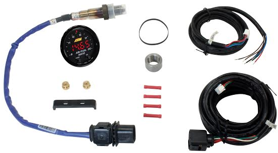 AEM X-series Gauge contents wiring connectors power
